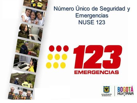 Número Único de Seguridad y Emergencias NUSE 123.