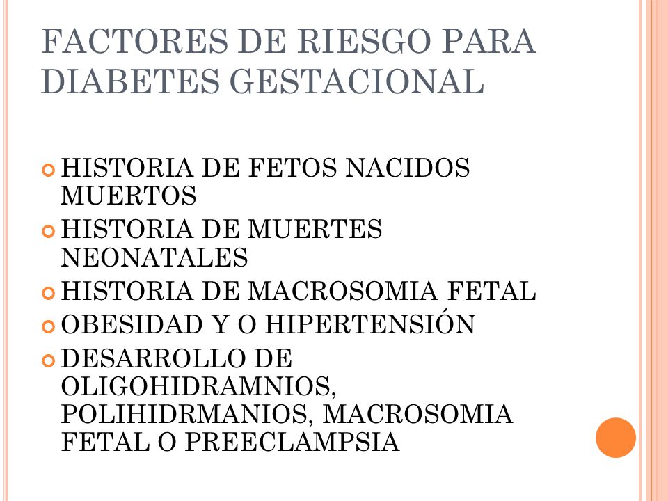 DIABETES GESTACIONAL. - ppt descargar DIABETES GESTACIONAL. - ppt descargar