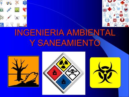 INGENIERIA AMBIENTAL Y SANEAMIENTO Qué es el riesgo químico. Es aquel susceptible de ser producido por una exposición no controlada a agentes químicos.