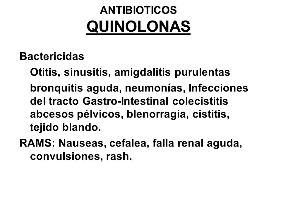 ANTIBIOTICOS Enf. MANUEL BERNAL PARRA UNIVERSIDAD DE ANTIBIOTICOS Enf. MANUEL BERNAL PARRA UNIVERSIDAD DE