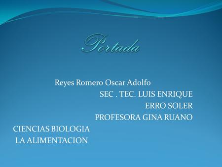 Reyes Romero Oscar Adolfo