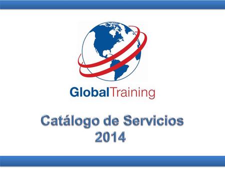 Catálogo de Servicios 2014.