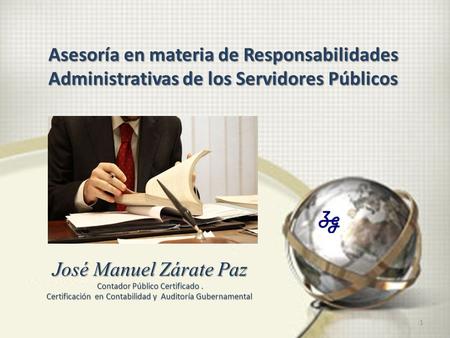José Manuel Zárate Paz Contador Público Certificado .