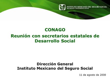CONAGO Reunión con secretarios estatales de Desarrollo Social
