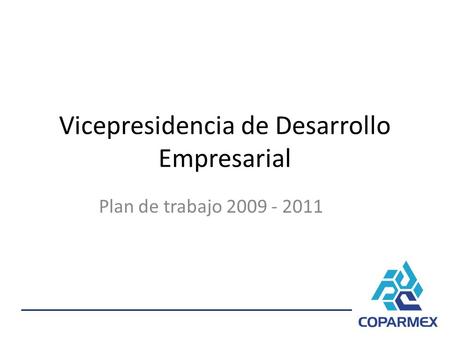 Vicepresidencia de Desarrollo Empresarial