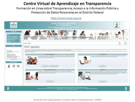 Centro Virtual de Aprendizaje en Transparencia