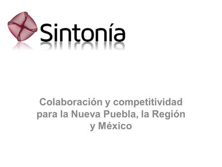 Colaboración y competitividad para la Nueva Puebla, la Región y México.