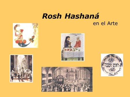 Rosh Hashaná  en el Arte.