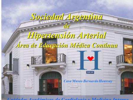 Sociedad Argentina Hipertensión Arterial