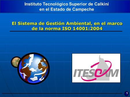 Sistemas de Gestión Ambiental ISO 14001