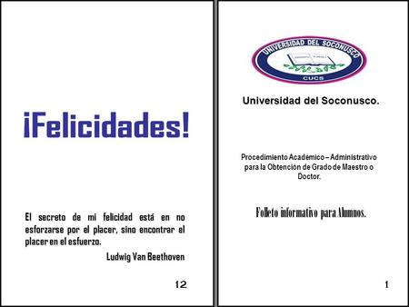 Universidad del Soconusco.