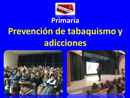 Prevención de tabaquismo y adicciones