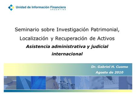 Asistencia administrativa y judicial internacional