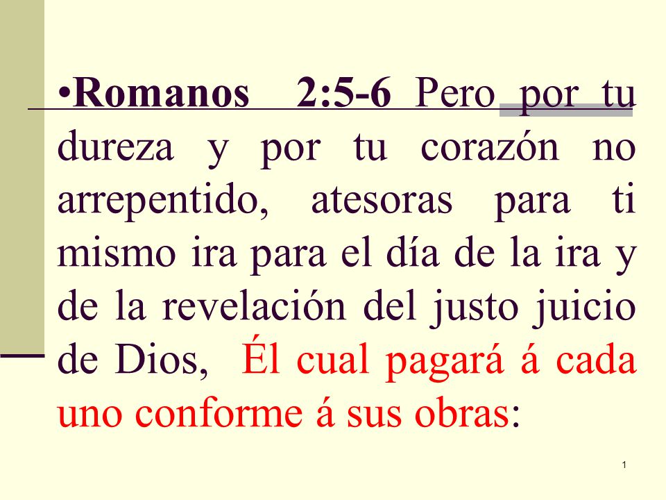 Resultado de imagen para romanos 2 5