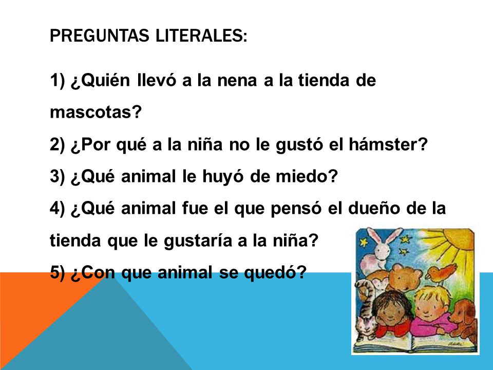 preguntas literales cuento la mascota perfecta ppt descargar preguntas literales cuento la mascota perfecta ppt descargar
