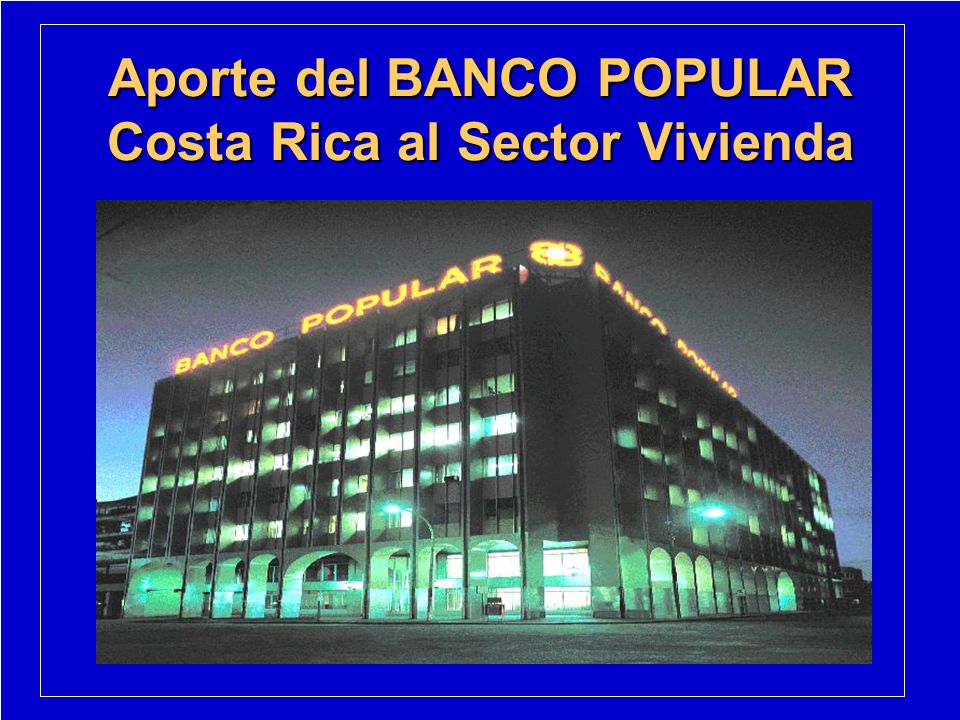 Credito Vivienda Banco Popular