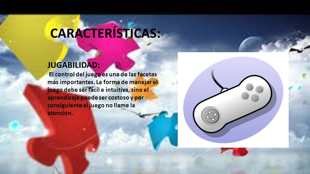 Resultado de imagen para caracteristicas videojuegos