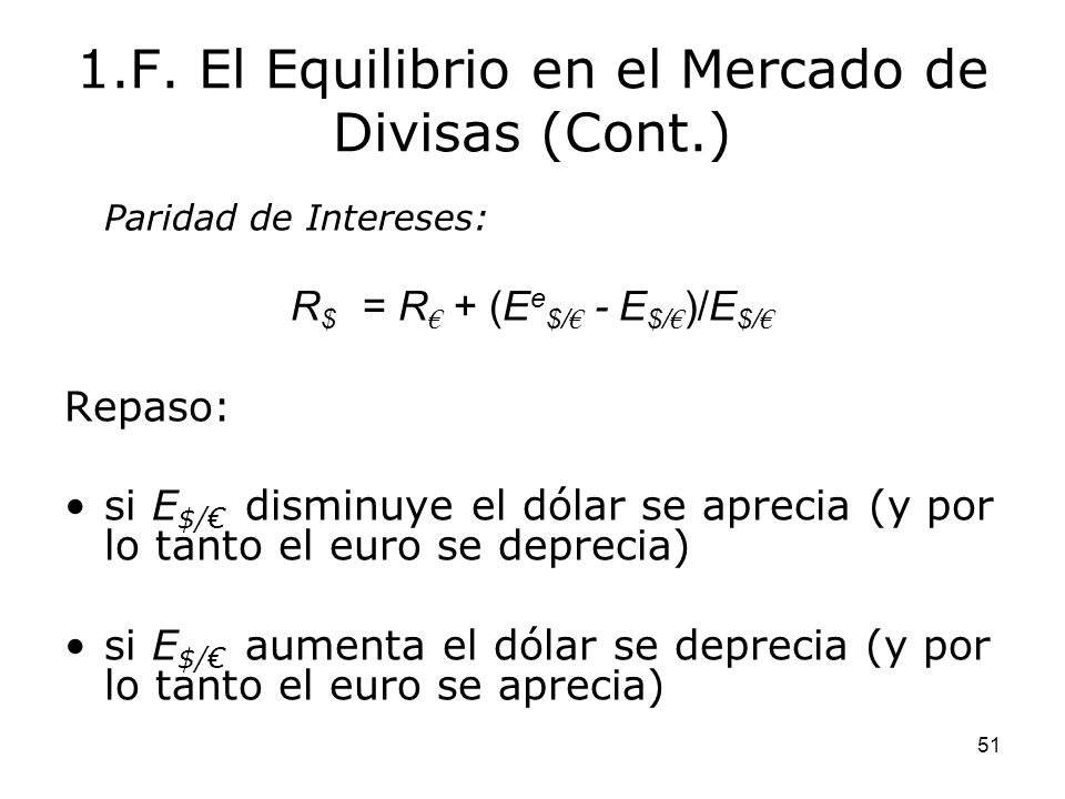 Aprecia y deprecia forex