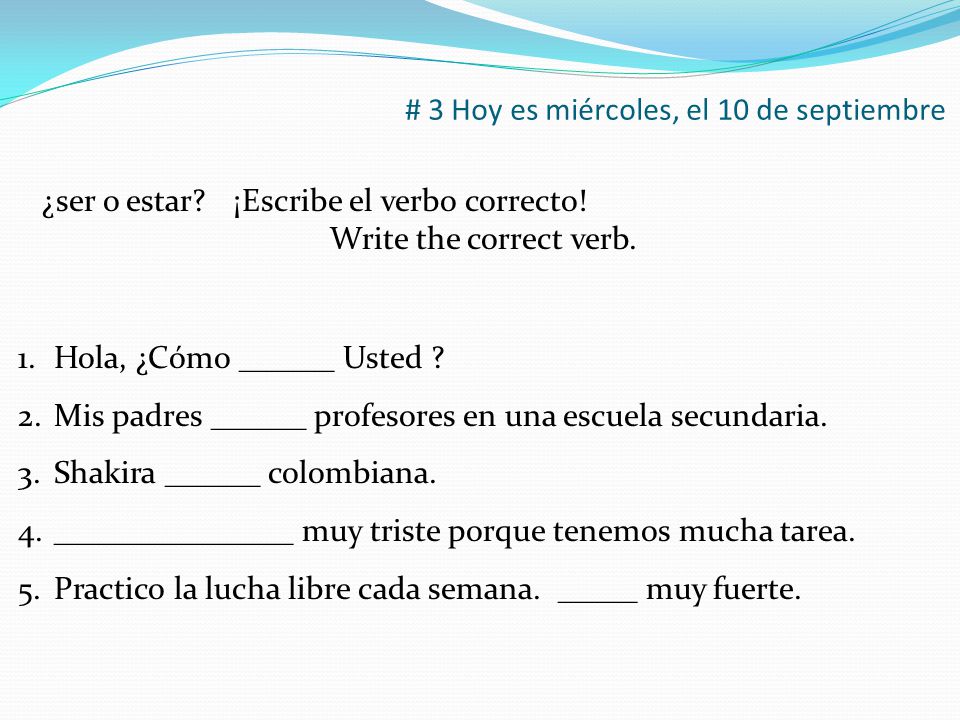 hazlo ahora para los estudiantes ppt descargar el verbo correcto complete the sentences with the correct verb form