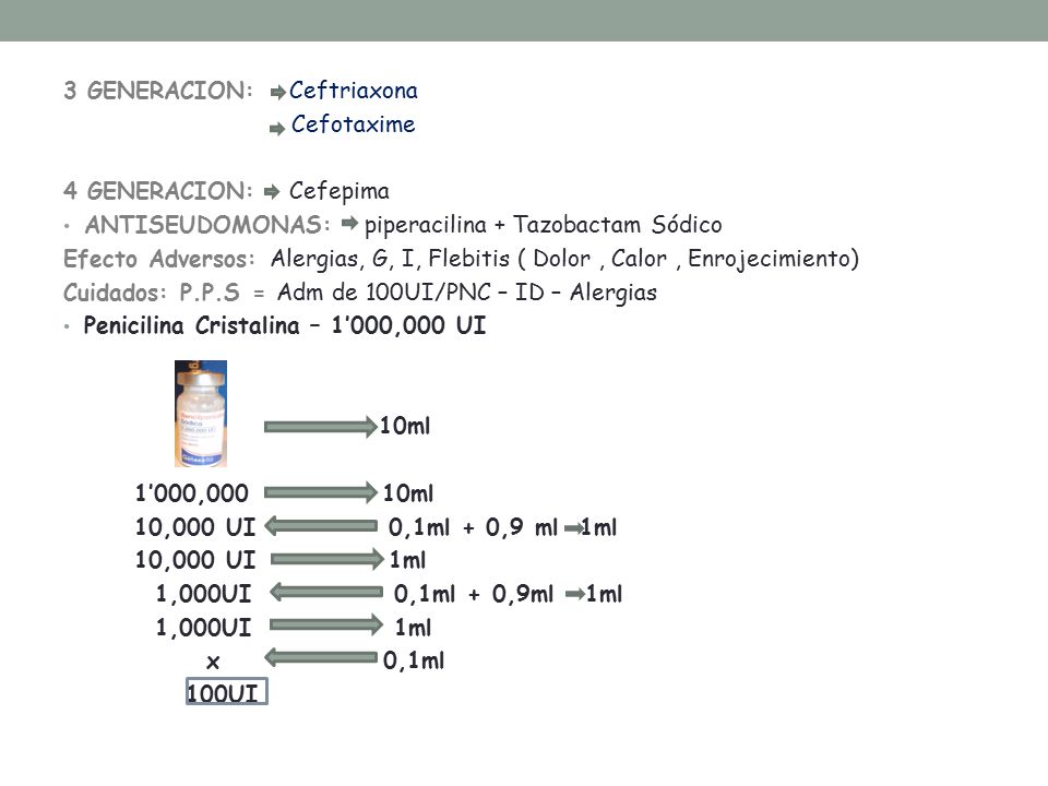 Ceftriaxona cuidados de enfermeria Ceftriaxona cuidados de enfermeria