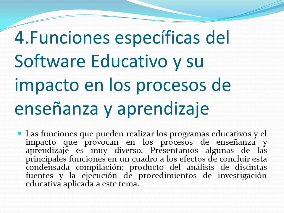 Resultado de imagen para funciones de software educativo