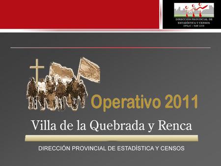 Operativo Villa de la Quebrada y Renca 2011 Mayo, 2011.