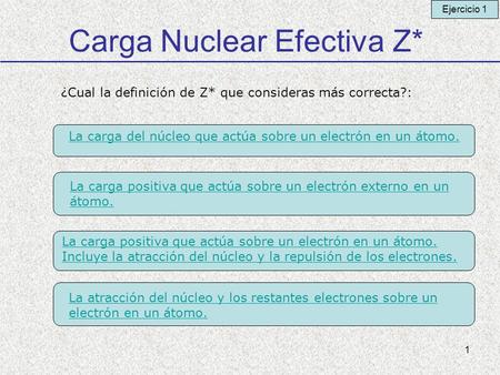 Carga Nuclear Efectiva Z*
