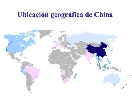 Ubicación geográfica de China