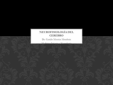 Neurofisiología del cerebro