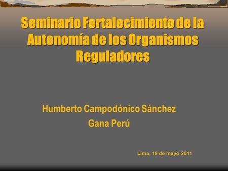 Humberto Campodónico Sánchez Gana Perú