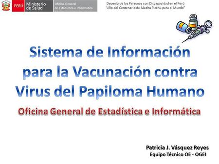 Sistema de Información para la Vacunación contra