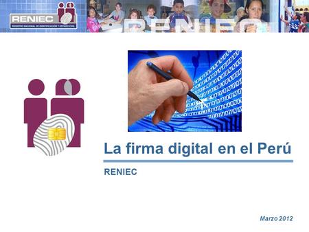 La firma digital en el Perú