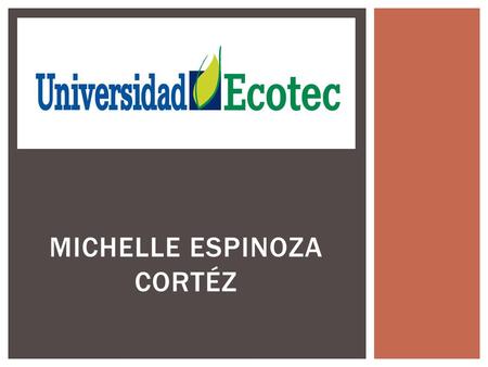 Michelle Espinoza Cortéz