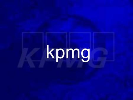 Kpmg. El comercio electrónico y sus incertidumbres Resultado de la encuesta sobre