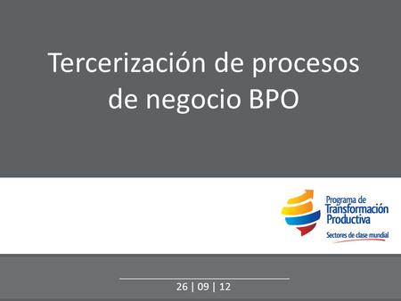 Tercerización de procesos de negocio BPO