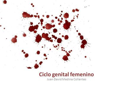Ciclo genital femenino