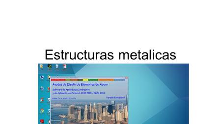 Estructuras metalicas.