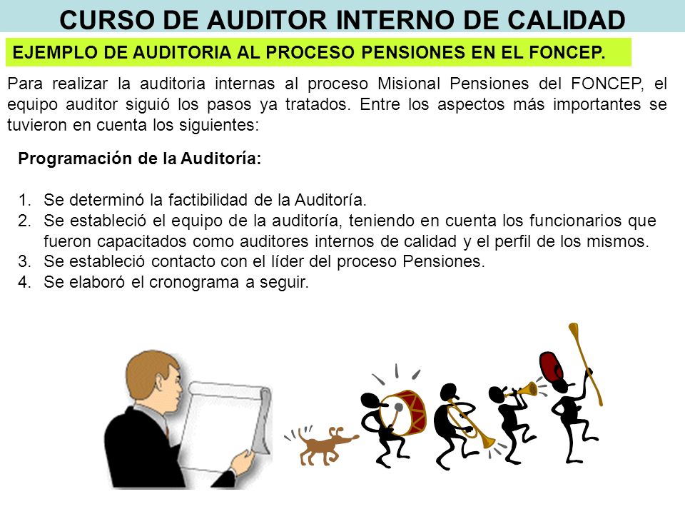 Curso de auditor