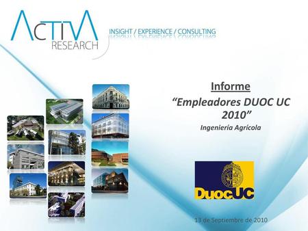 Informe “Empleadores DUOC UC 2010”