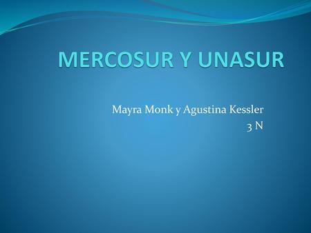 Mayra Monk y Agustina Kessler 3 N