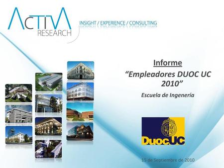 Informe “Empleadores DUOC UC 2010”