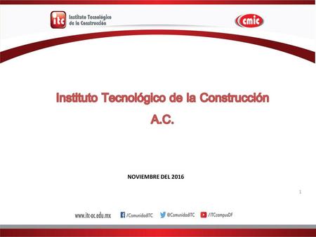 Instituto Tecnológico de la Construcción A.C.