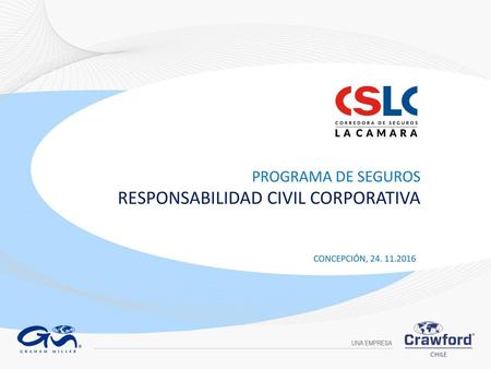 PROGRAMA DE SEGUROS RESPONSABILIDAD CIVIL CORPORATIVA