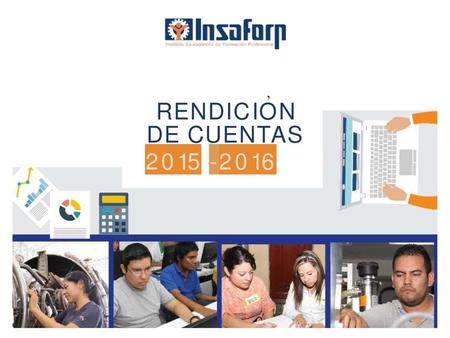, RENDICION DE CUENTAS 2015 --2016 - -	-.