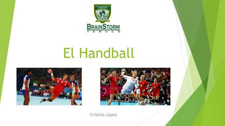 El Handball Cristina López.