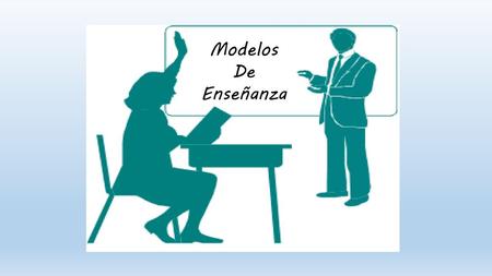 Modelos De Enseñanza.