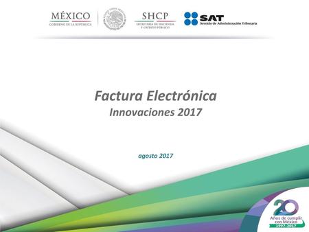 Factura Electrónica Innovaciones 2017