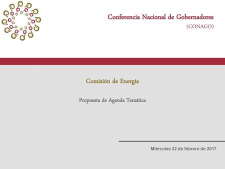 Conferencia Nacional de Gobernadores (CONAGO)