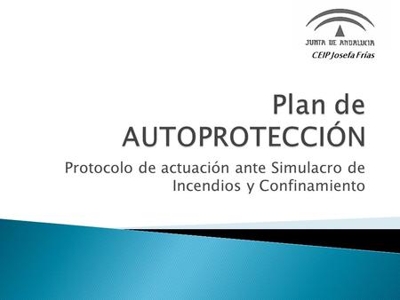 Plan de AUTOPROTECCIÓN