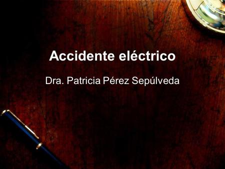 Dra. Patricia Pérez Sepúlveda